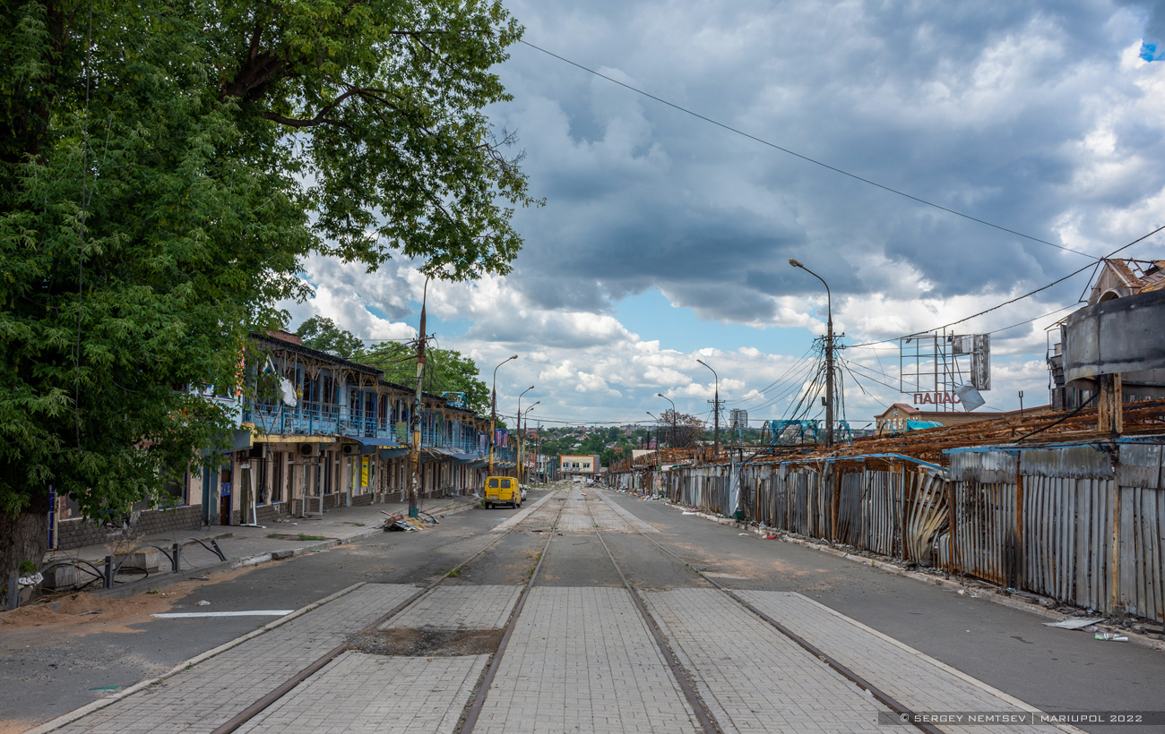 Мариуполь — Трамвайные линии и инфраструктура