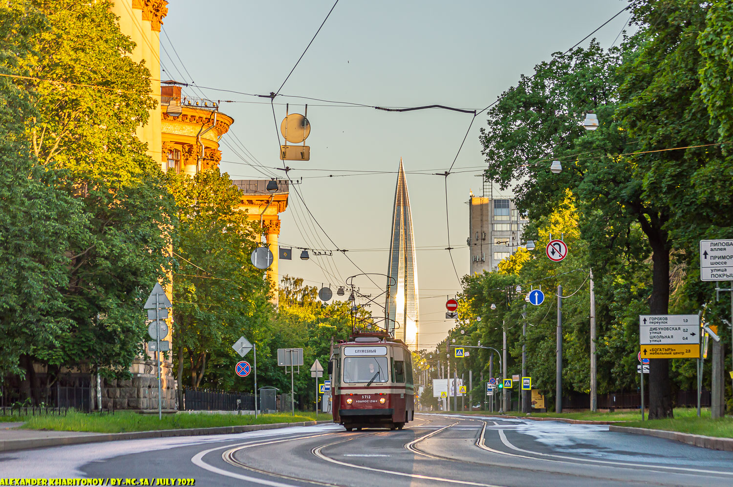 Санкт-Петербург, ПР (18М) № 5712; Санкт-Петербург — Трамвайные линии и инфраструктура