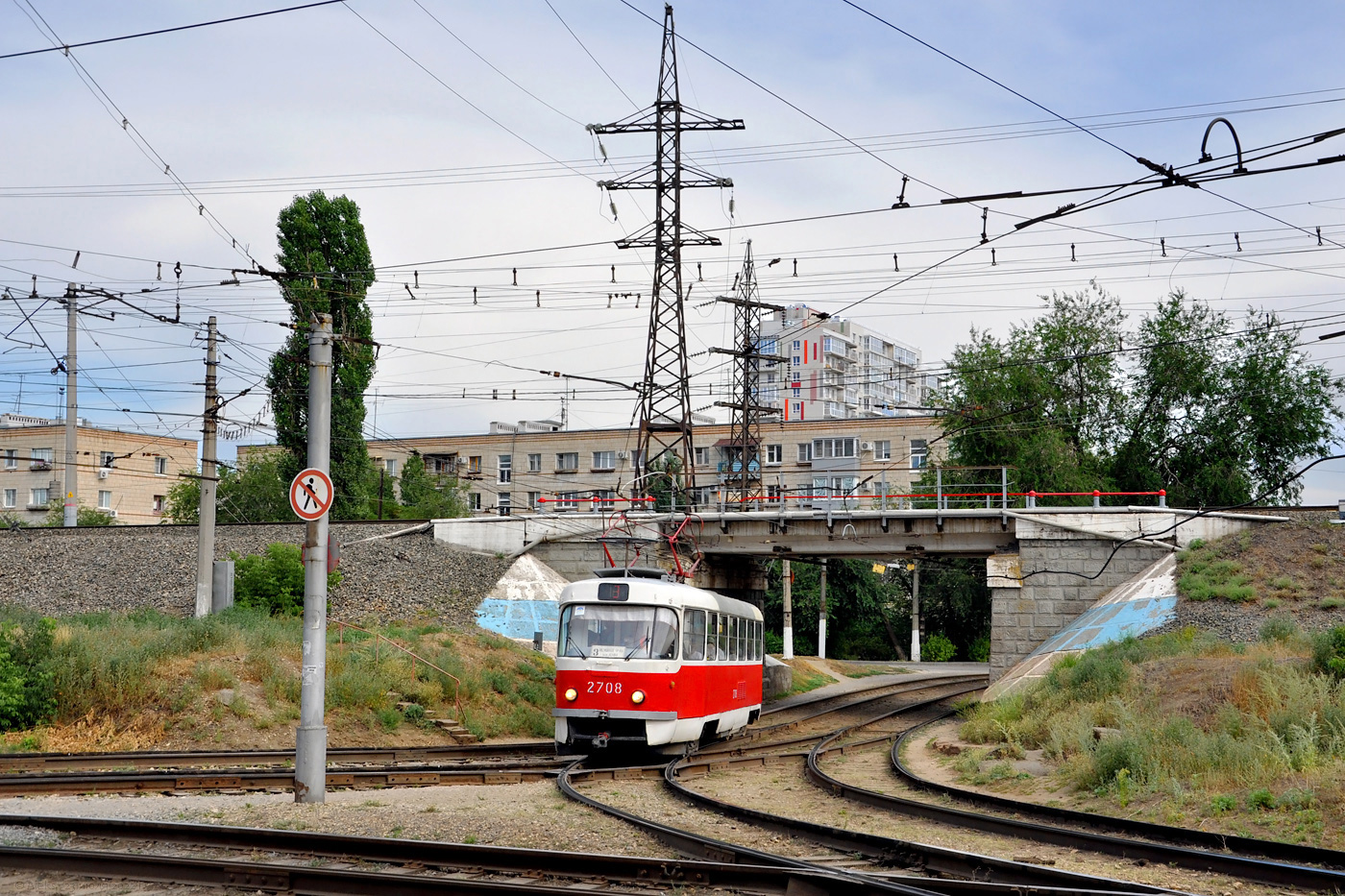 Volgograd, Tatra T3SU # 2708