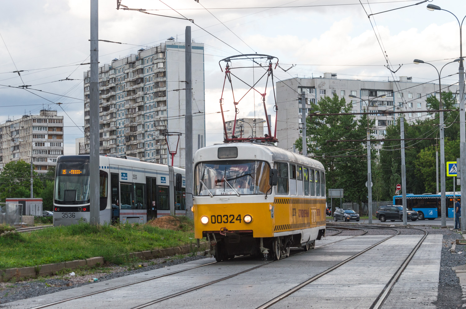 Москва, Tatra T3SU № 00324