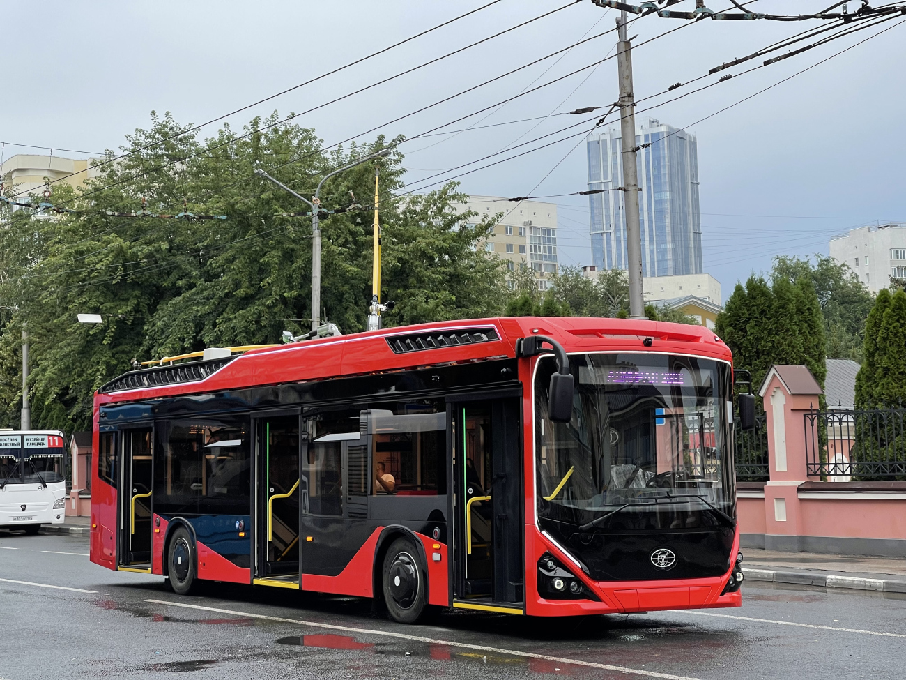 Engels, PKTS-6281.01 “Admiral” # Б/н; Saratov — Trolleybus test drives