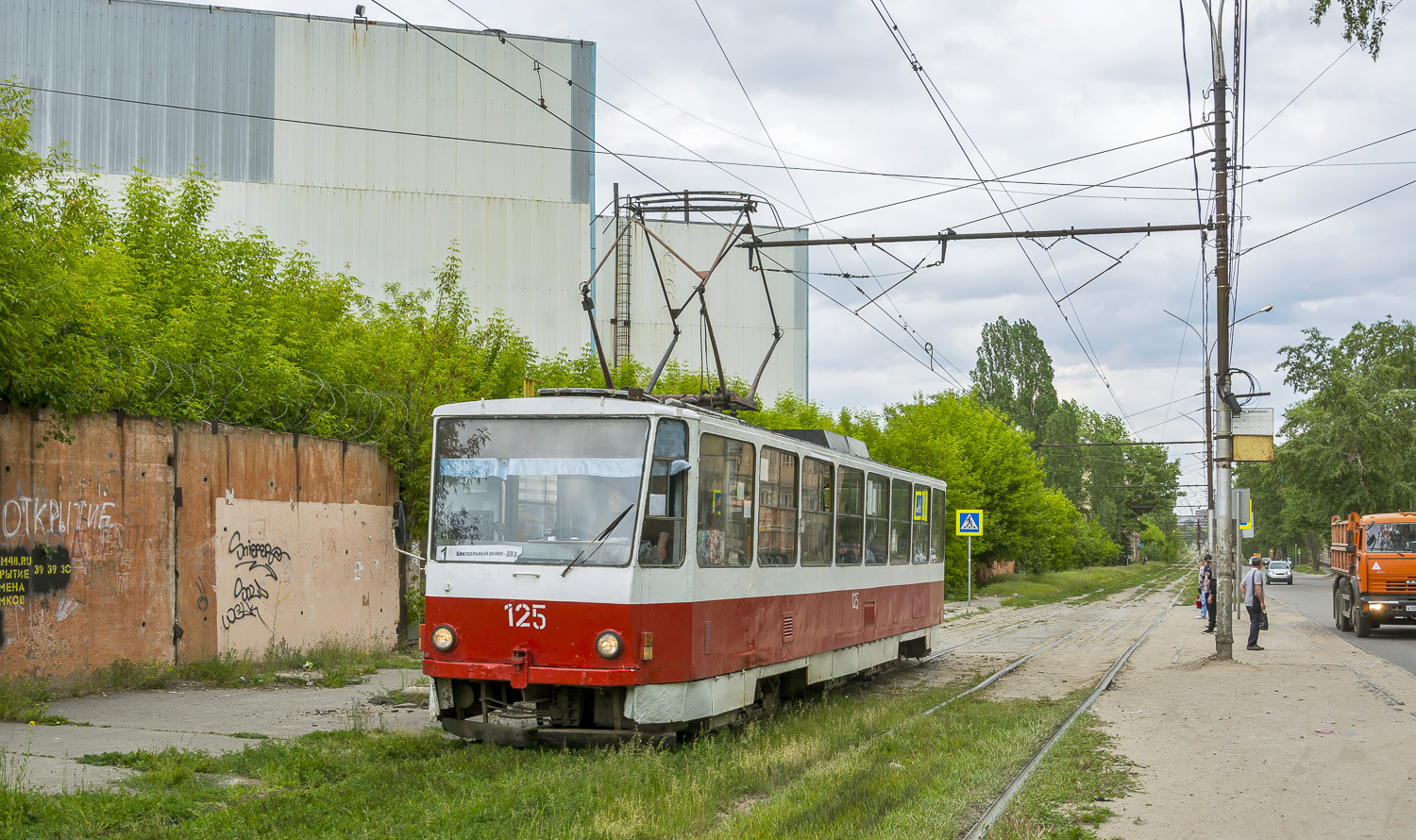 Lipetsk, Tatra T6B5SU N°. 125