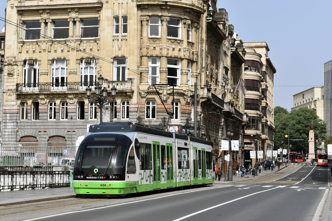 Bilbao, CAF Urbos 1 # 406