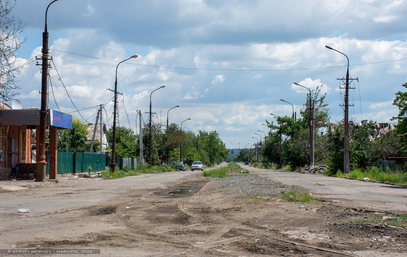 Mariupol — Tramway Lines and Infrastructure
