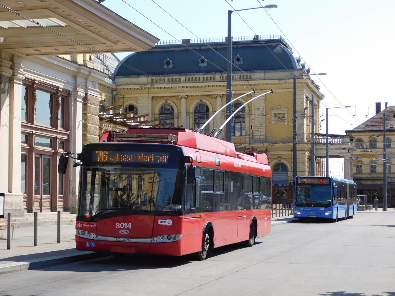 Будапешт, Solaris Trollino III 12 Škoda № 8014