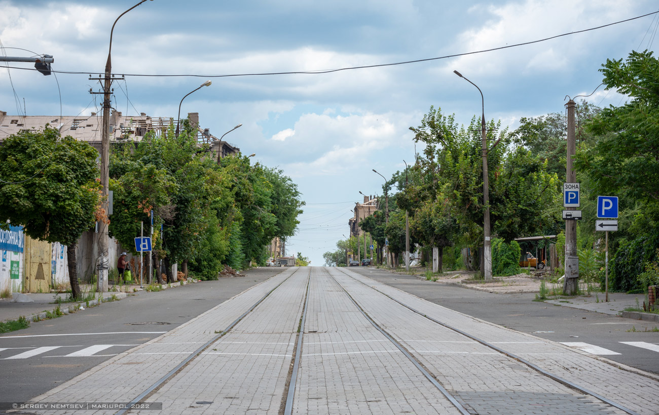 Мариуполь — Трамвайные линии и инфраструктура