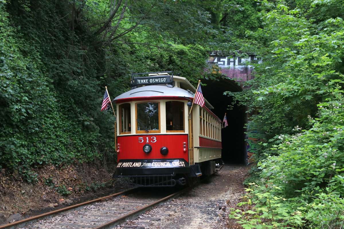 Портленд, OR — Willamette Shore Line