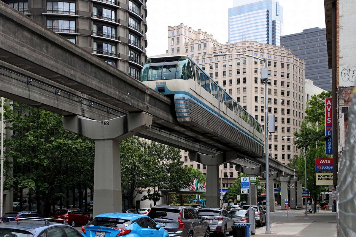 Сиэтл, ALWEG № Blue Train; Сиэтл — Monorail