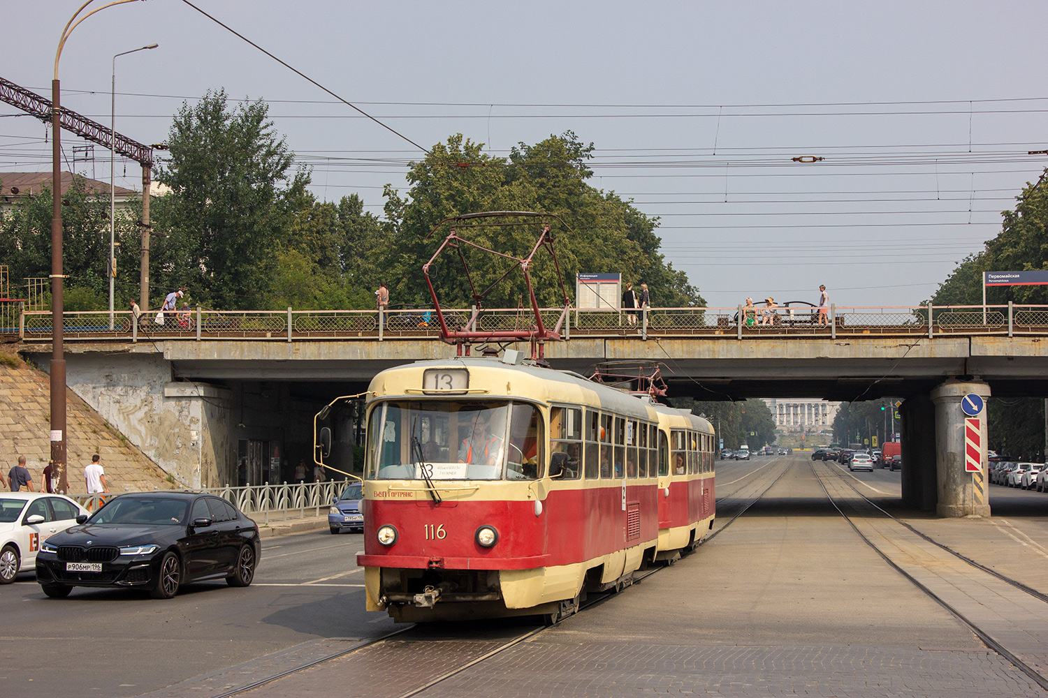 Екатеринбург, Tatra T3SU (двухдверная) № 116