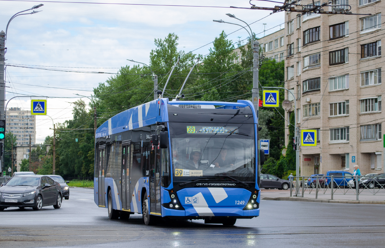 новые троллейбусы в санкт петербурге