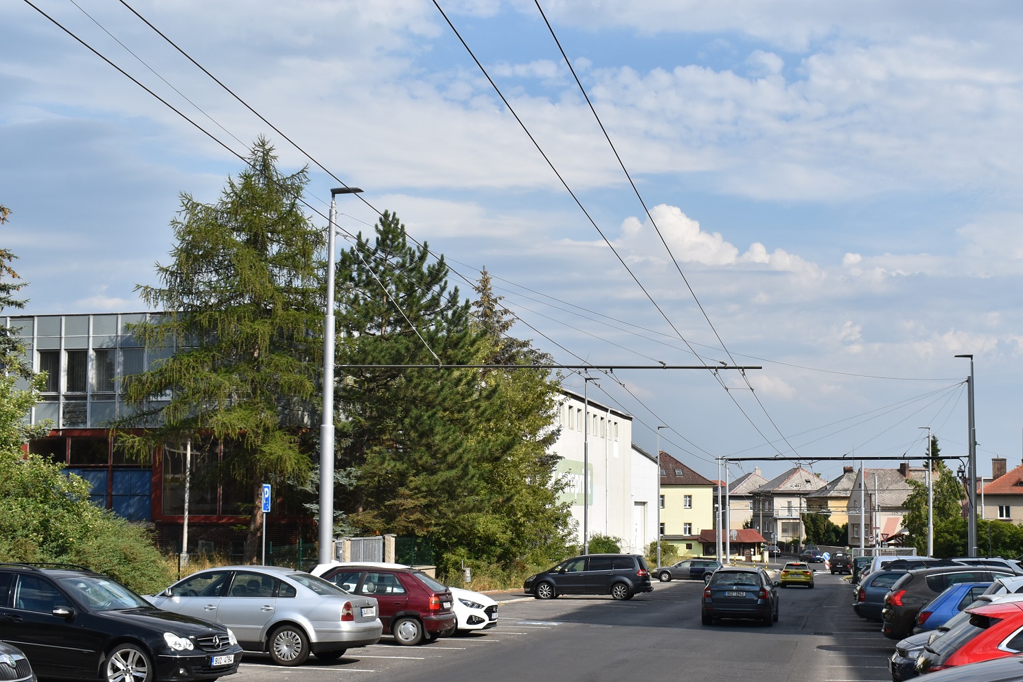 Теплице — Троллейбусные линии и инфраструктура