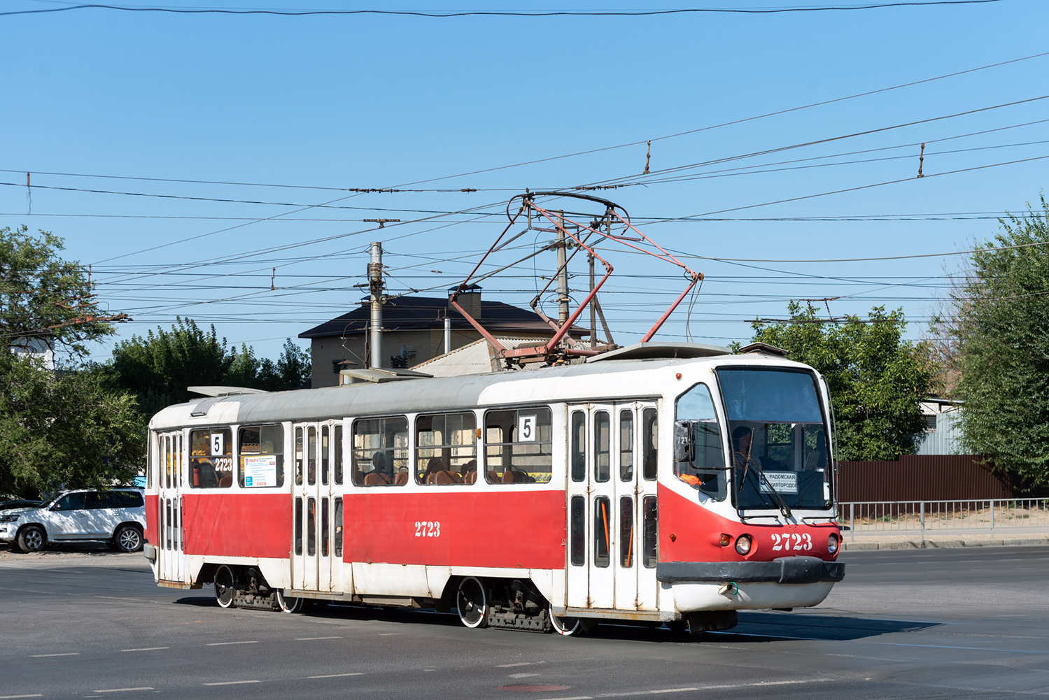 Volgograd, Tatra T3SU # 2723