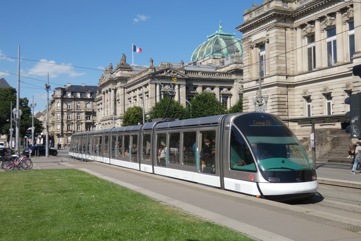 Страсбург, Bombardier Eurotram (Flexity Outlook) № 1065