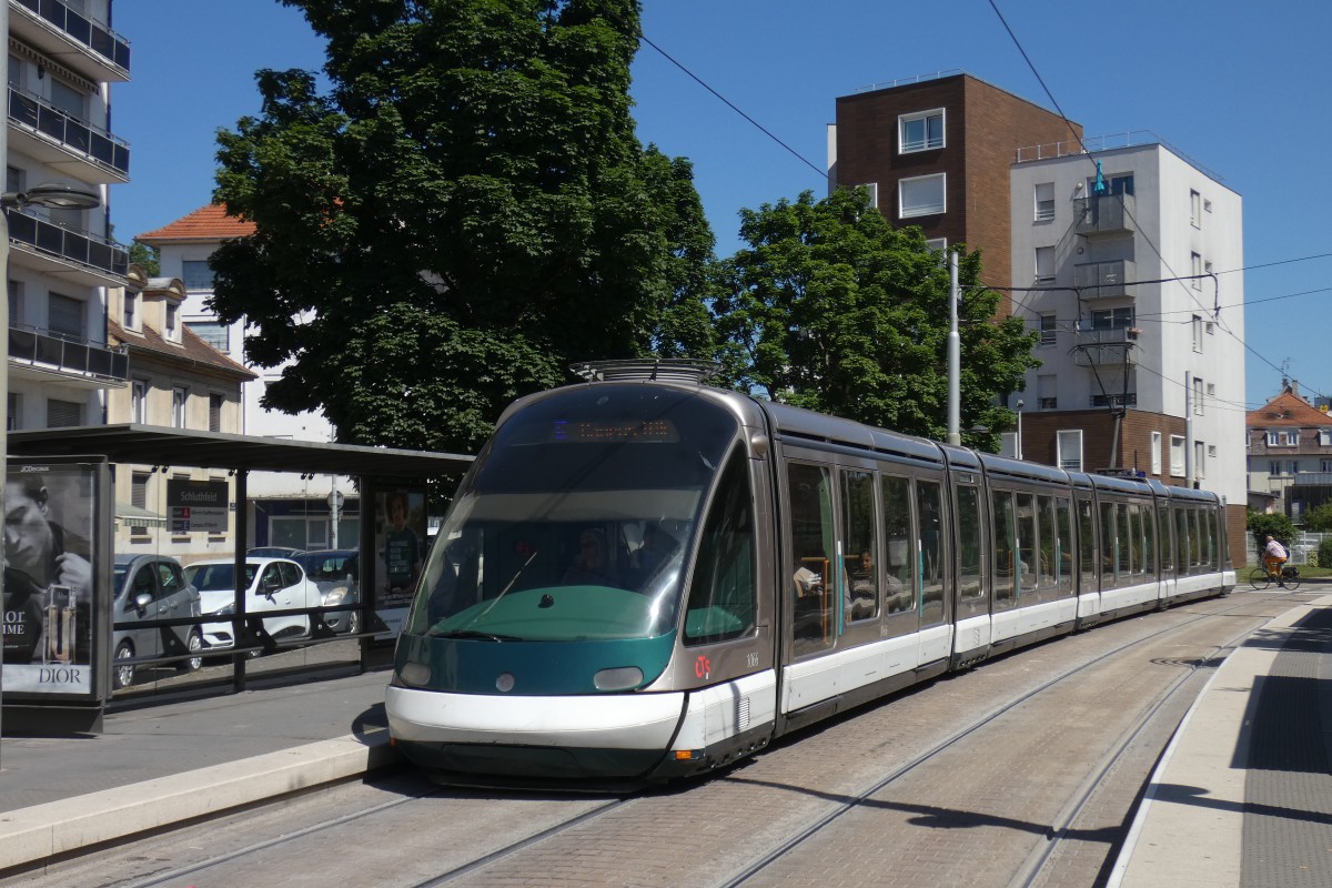 Страсбург, Bombardier Eurotram (Flexity Outlook) № 1066