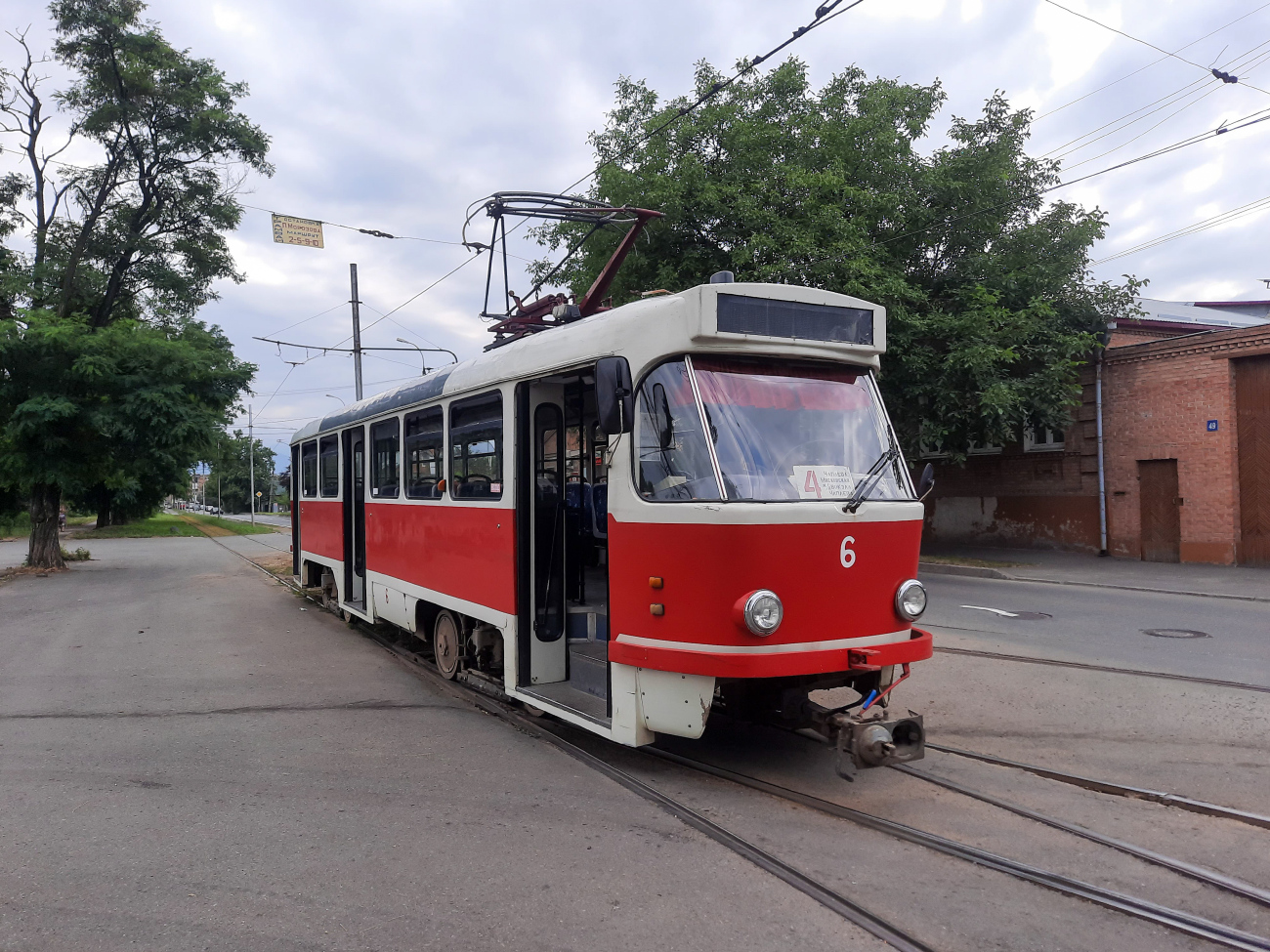 Vladikavkaz, Tatra T4DM № 6