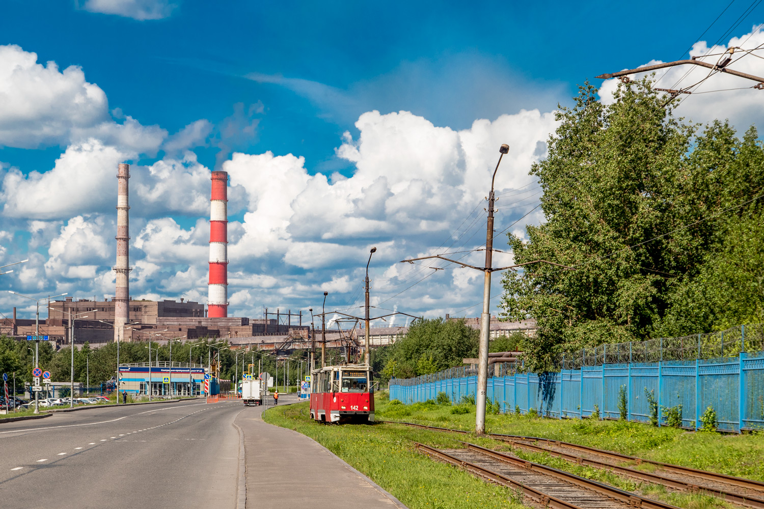 Cherepovets, 71-605A č. 142; Cherepovets — Line