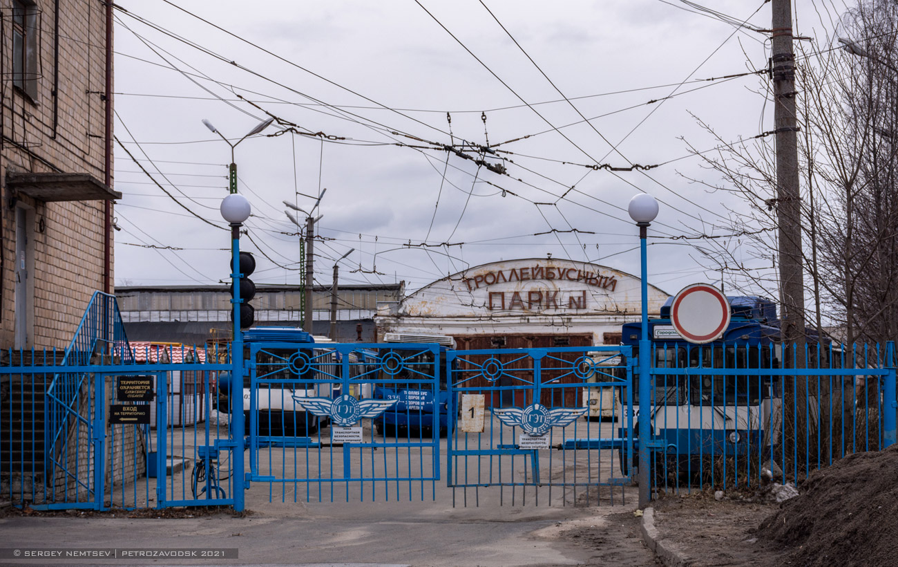 Петрозаводск, МТрЗ-6223-0000010 № 386; Петрозаводск — Троллейбусные линии и инфраструктура