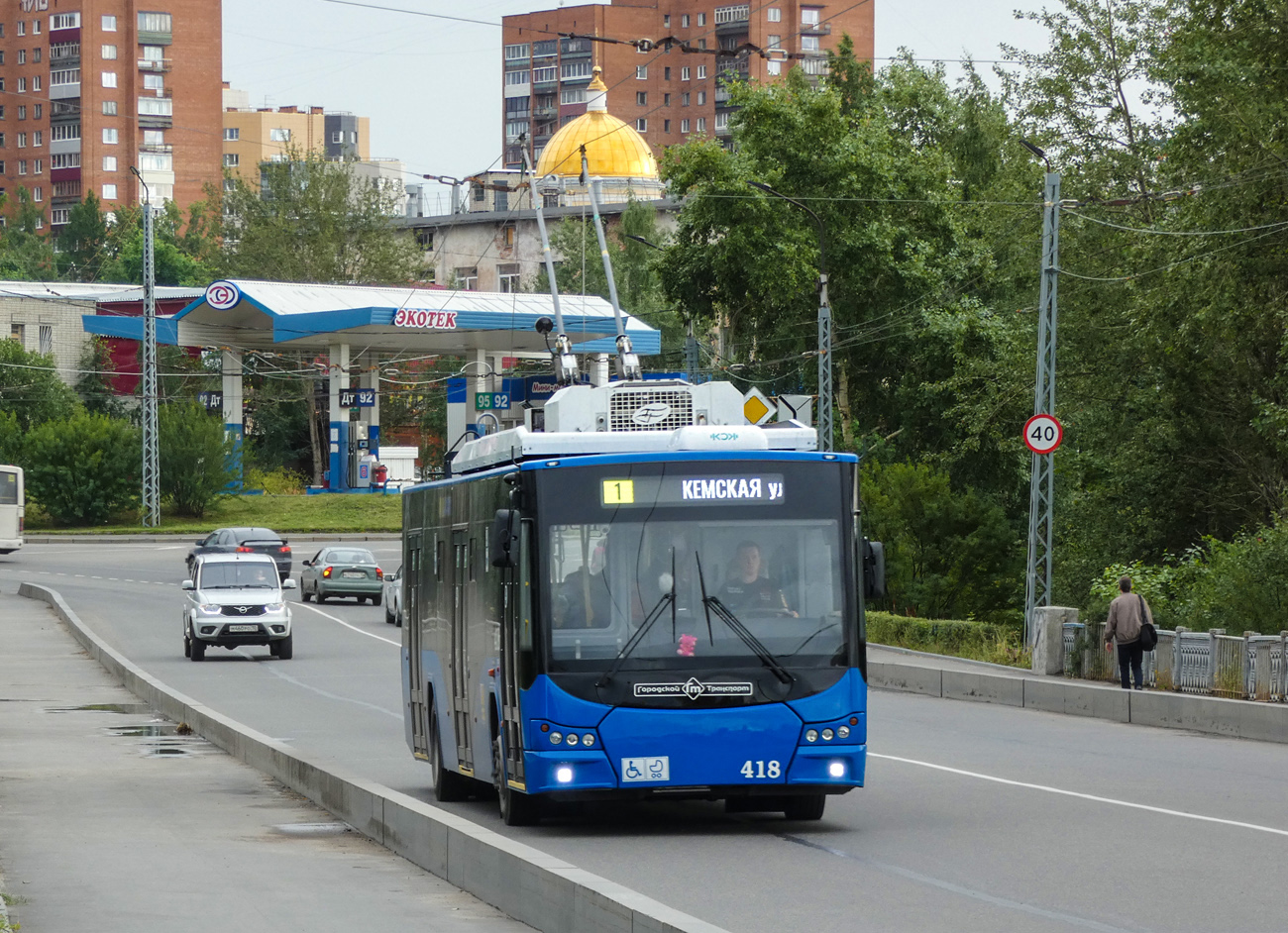 Petrozavodskas, VMZ-5298.01 “Avangard” nr. 418