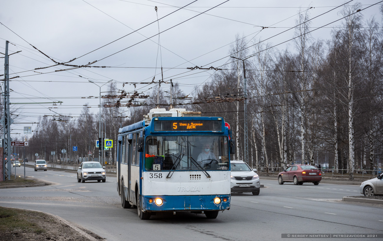 Петрозаводск, ЗиУ-682Г-016.02 № 358