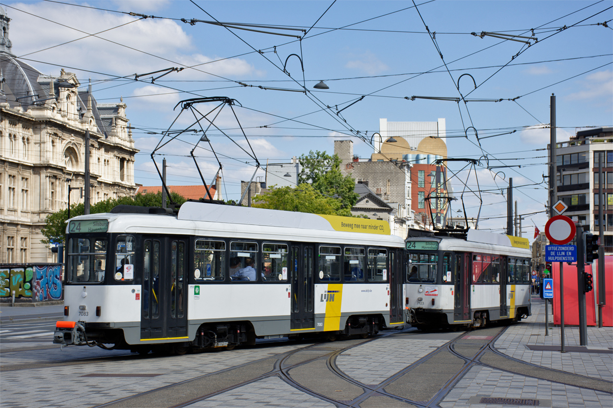 Антверпен, BN PCC Antwerpen (modernised) № 7123; Антверпен, BN PCC Antwerpen (modernised) № 7083