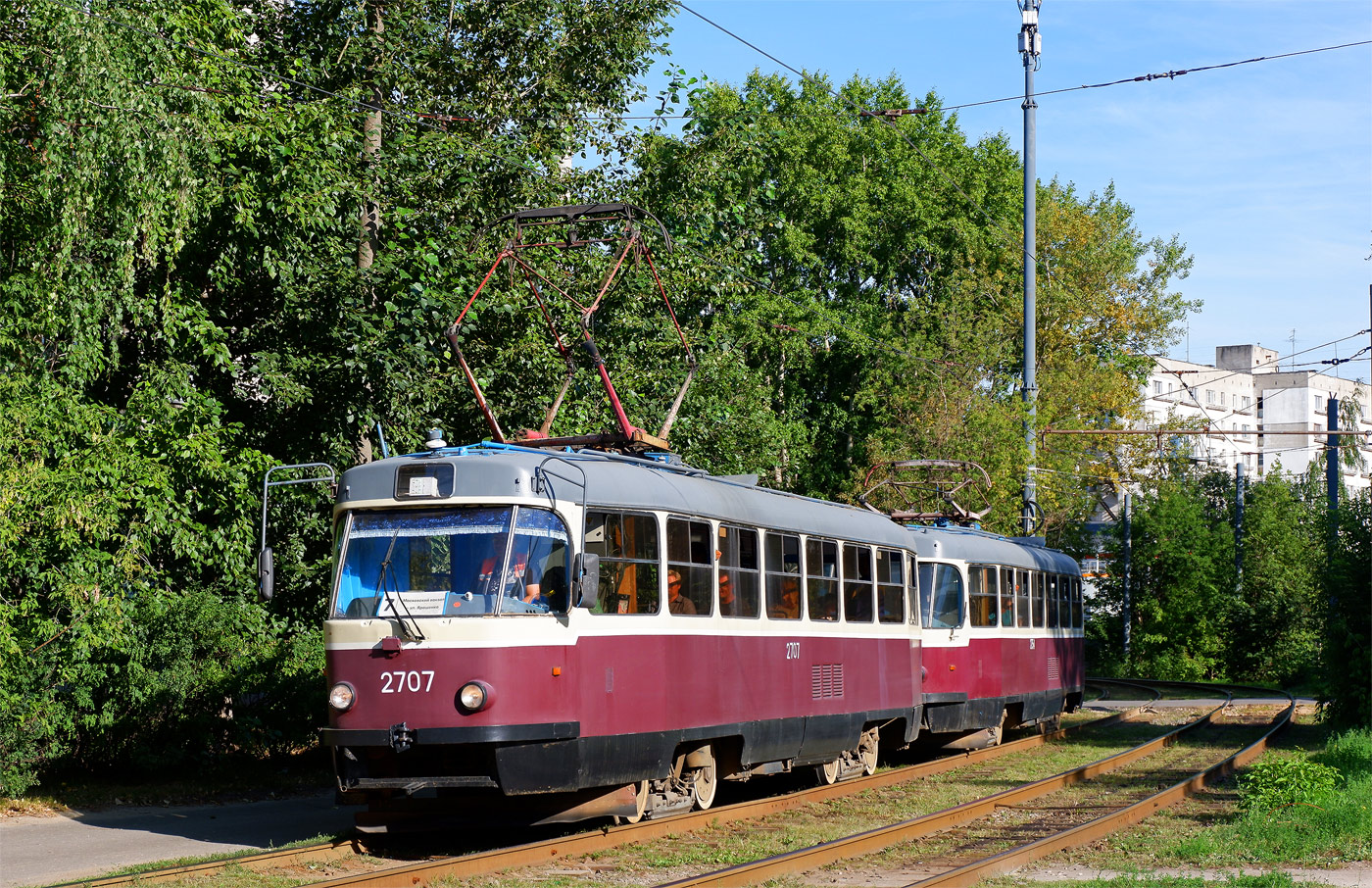 Нижний Новгород, МТТЧ № 2707 — Фото — Городской электротранспорт