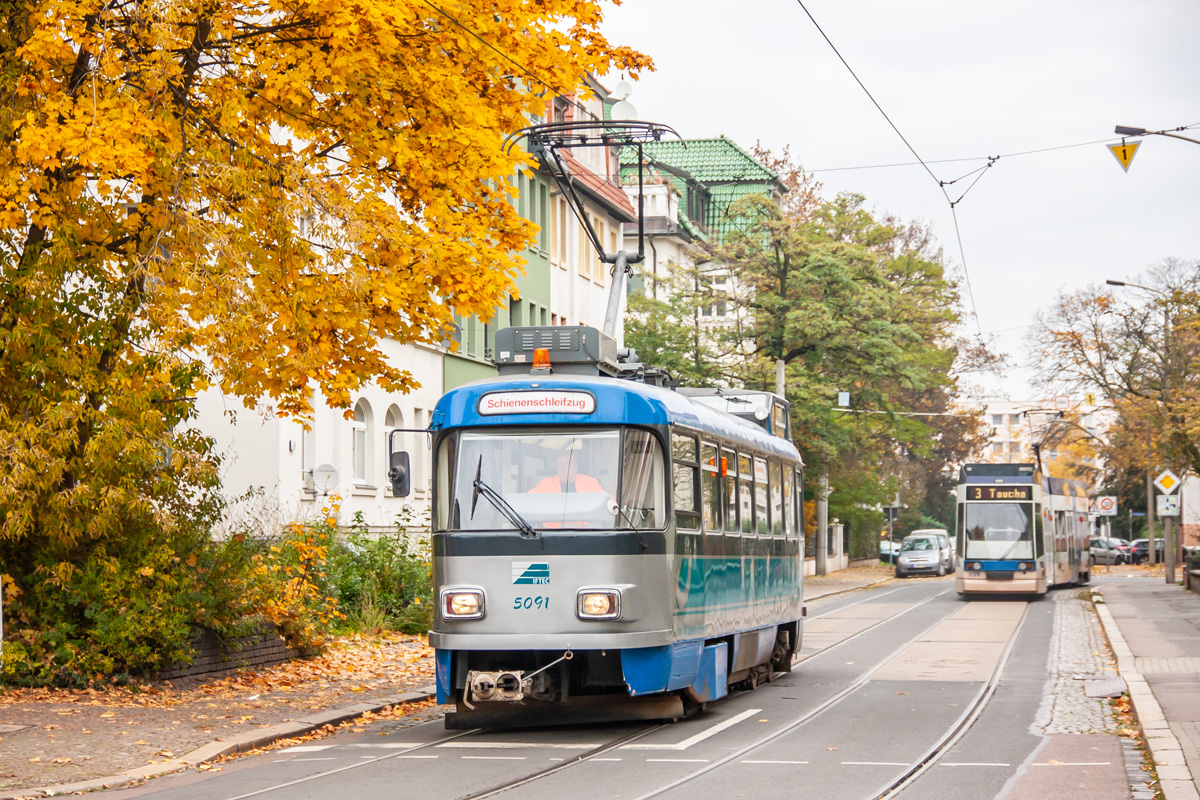 Лейпциг, Tatra T4D-S / P № 5091