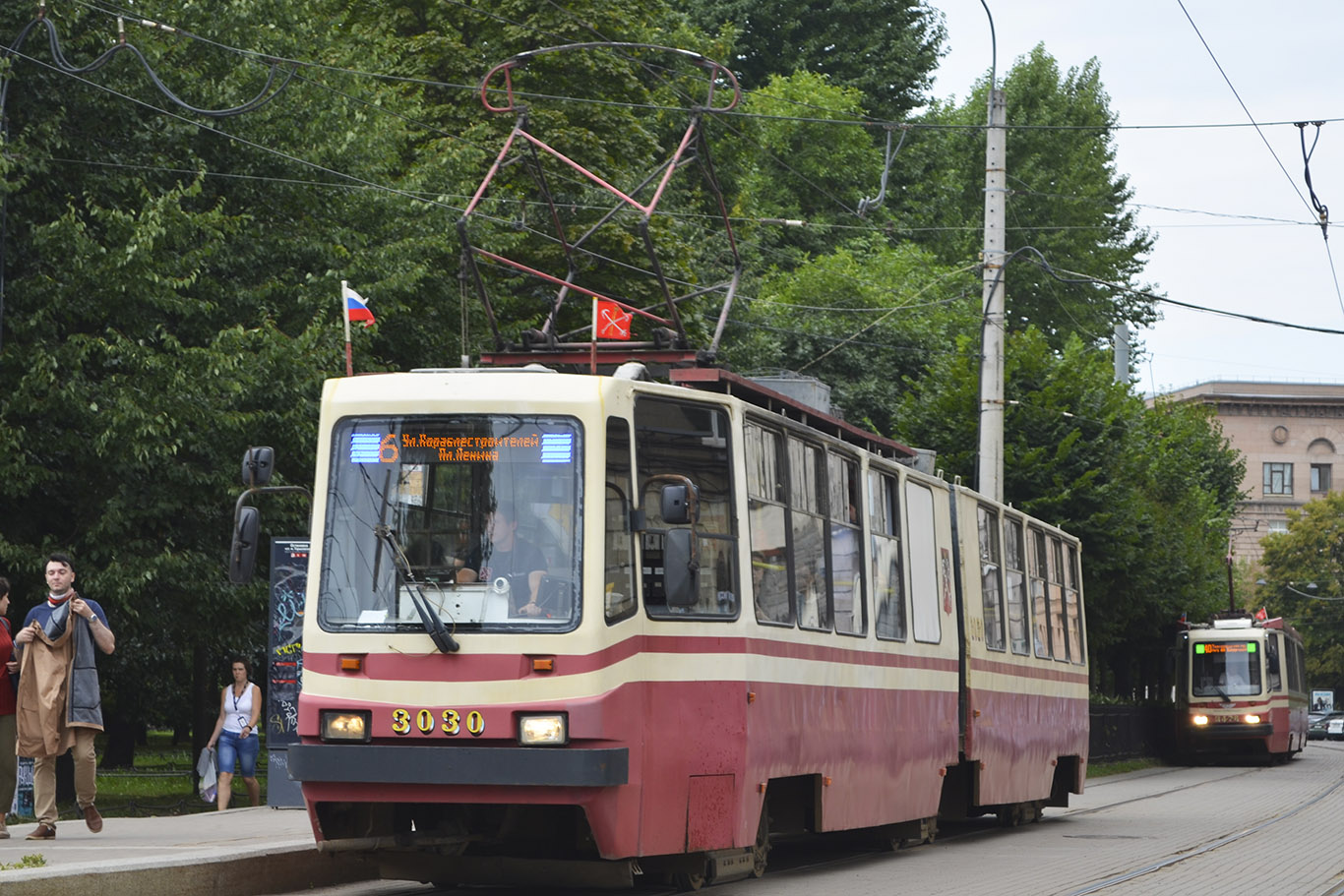 Трамвай 40 маршрута остановки