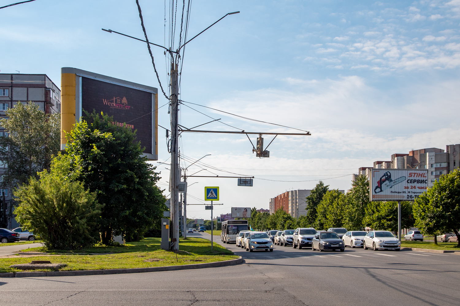 Čerepovėcas — Incomplete Trolleybus infrastructure