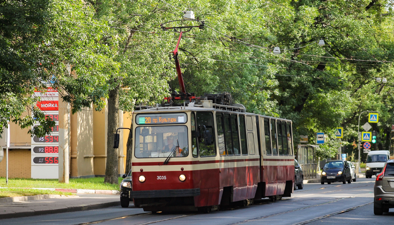 Санкт-Петербург, ЛВС-86К № 3035