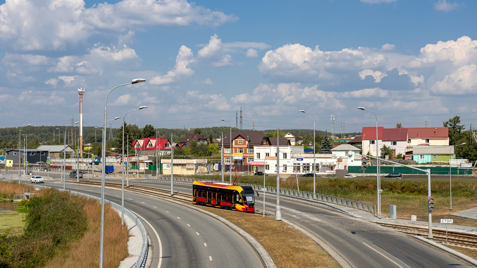 Верхняя Пышма — Строительство междугородной трамвайной линии Екатеринбург — Верхняя Пышма