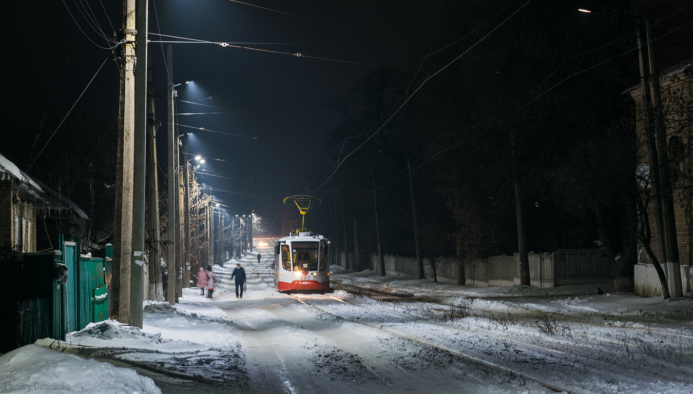 Yenakiieve — Tram lines