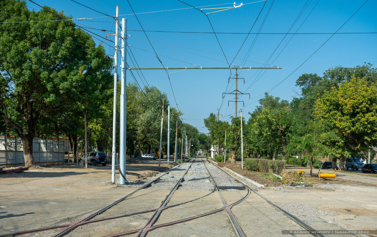 Таганрог — Ремонт трамвайной линии в рамках концессионного соглашения. Этап №2