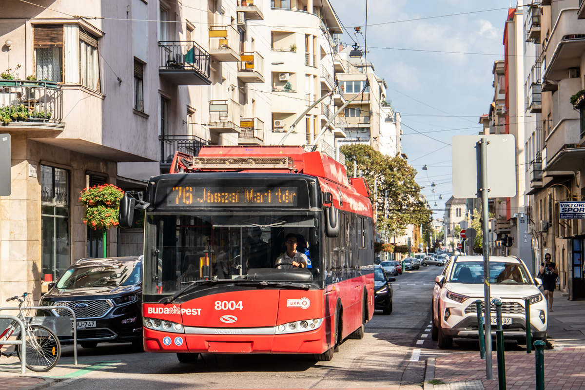 Budapešť, Solaris Trollino III 12 Škoda č. 8004