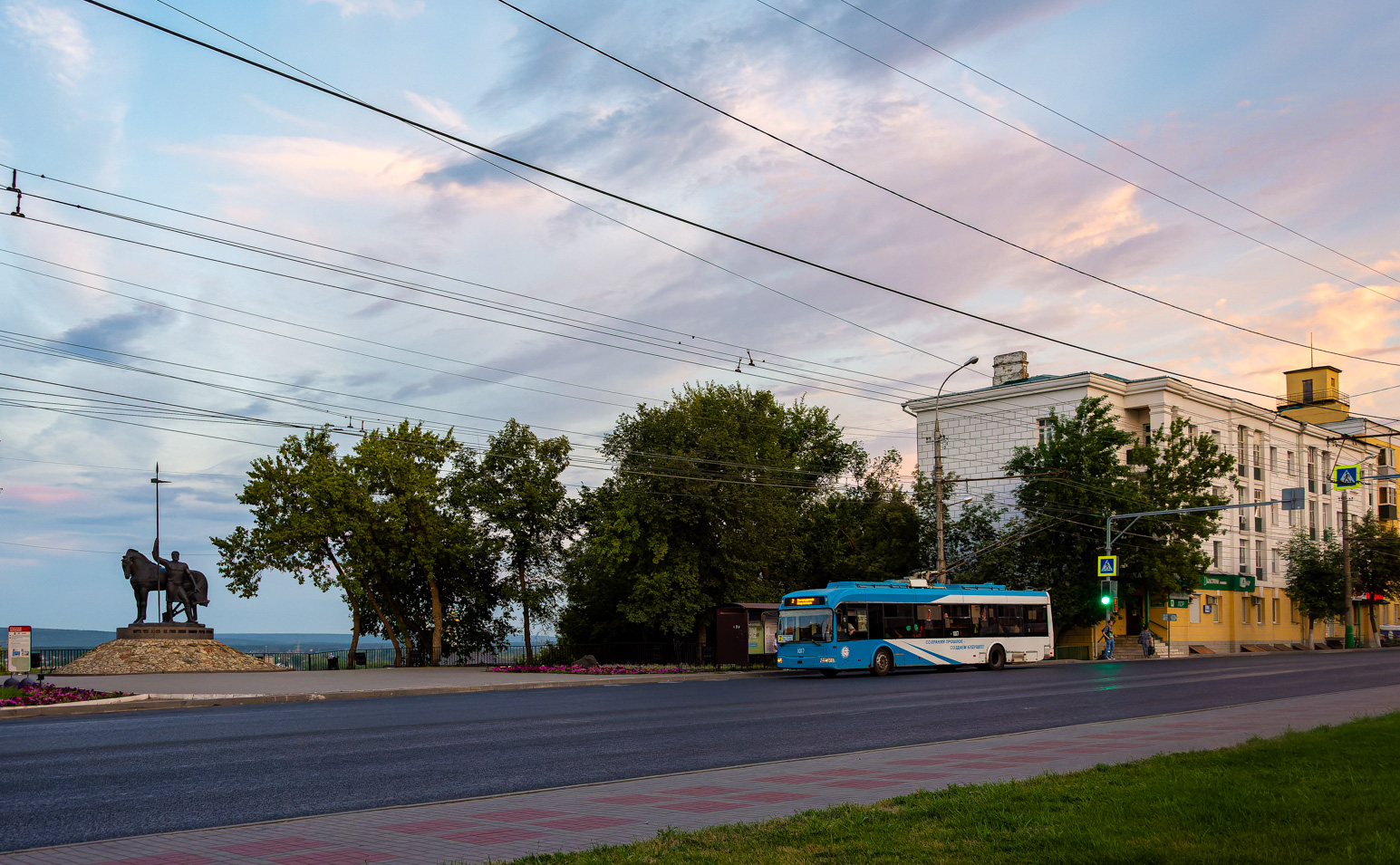 Пенза, БКМ 321 № 1017; Пенза — Троллейбус и город