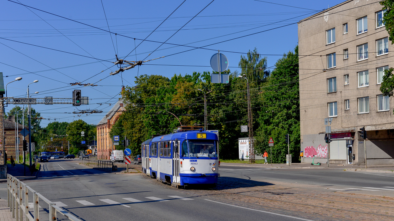 Рига, Tatra T3A № 30362