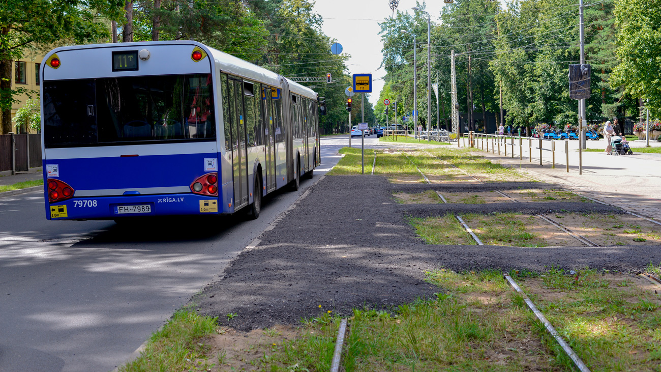 Riga — Tramway Lines and Infrastructure