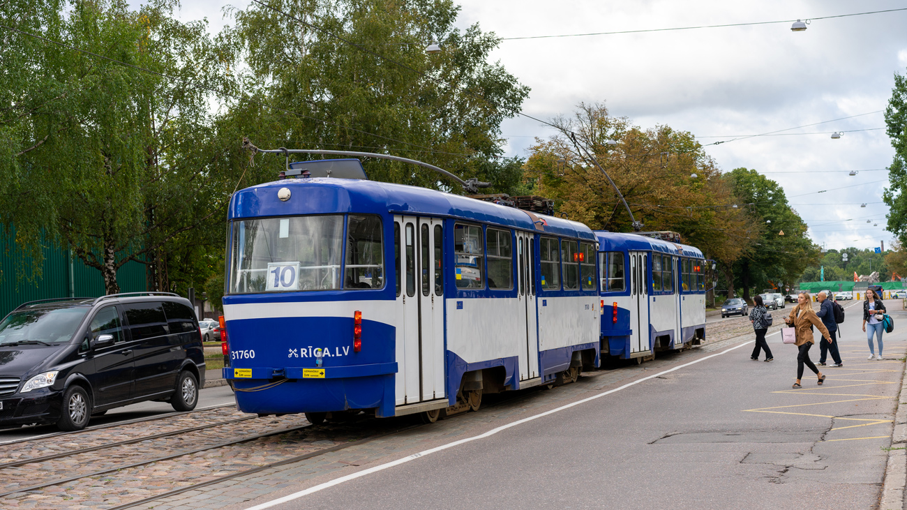 Riga, Tatra T3A nr. 31760