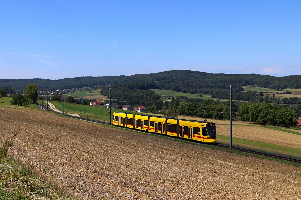 Базель, Stadler Tango ER Be 6/10 № 172; Базель — Международный трамвай-интерурбан Basel — Rodersdorf