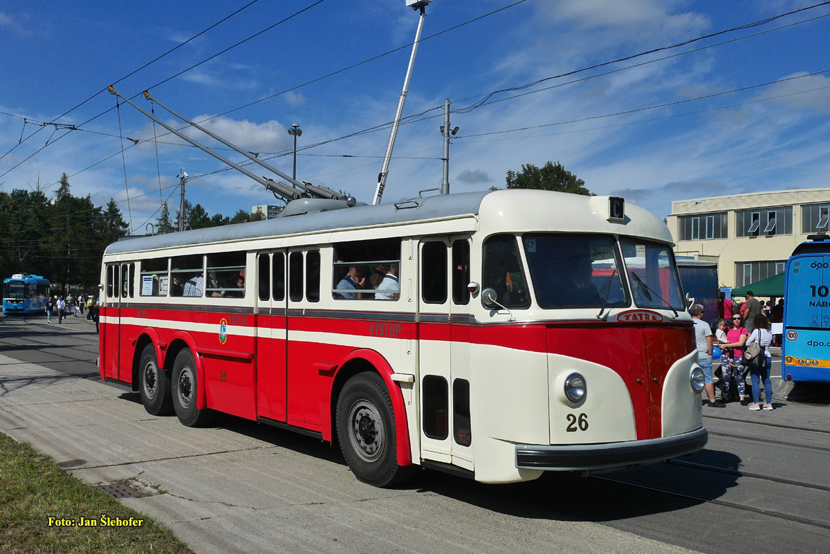 Ostrava, Tatra T400 N°. 26; Ostrava — Ostrava public transport workers' day 2022