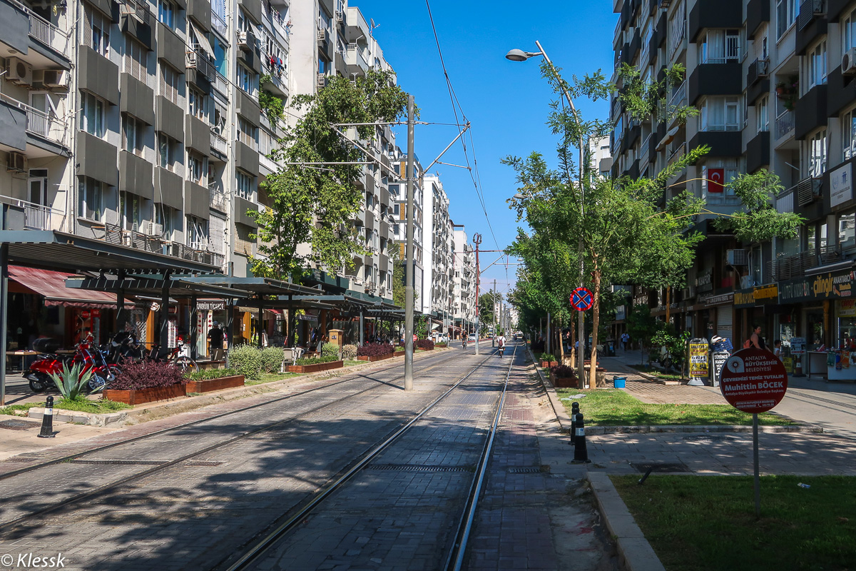 Анталья — Линии и инфраструктура — скоростной трамвай