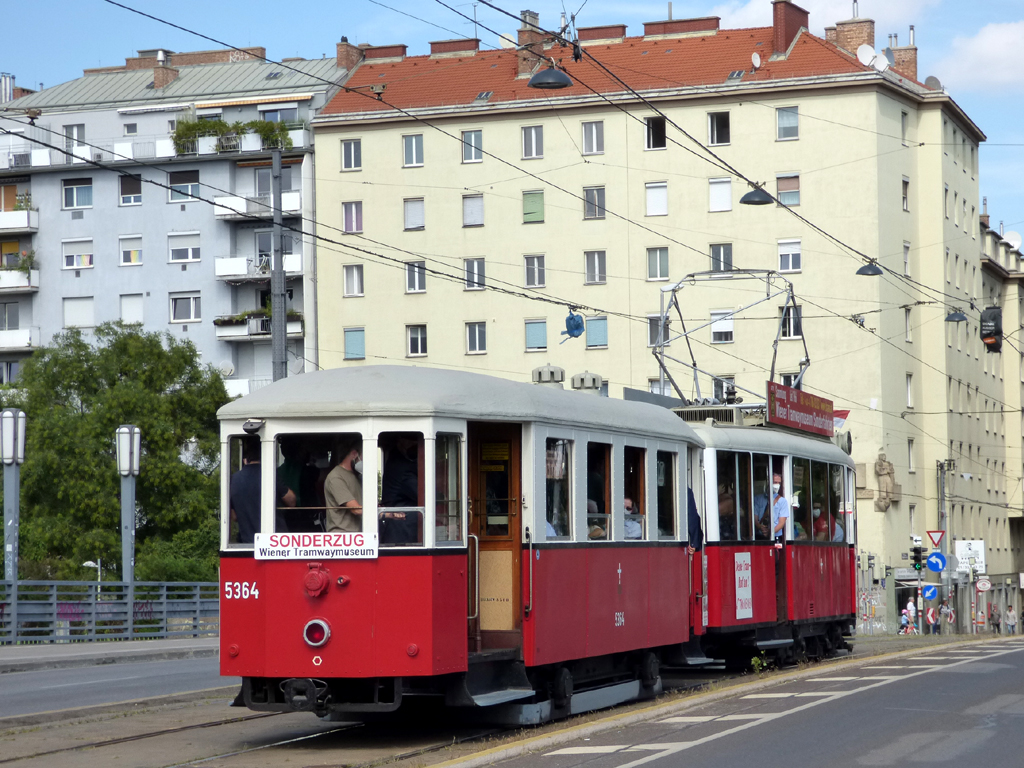 Вена, Simmering Type  m3 № 5364; Вена — Tramwaytag 2022