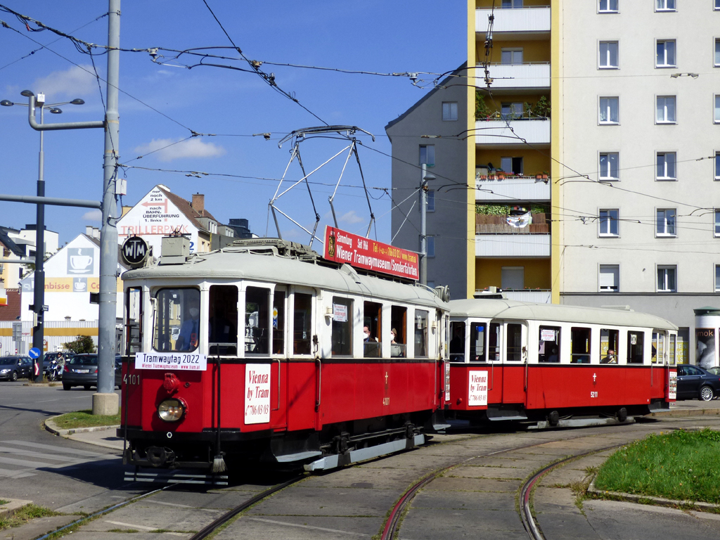 Вена, Lohner Type M № 4101; Вена — Tramwaytag 2022