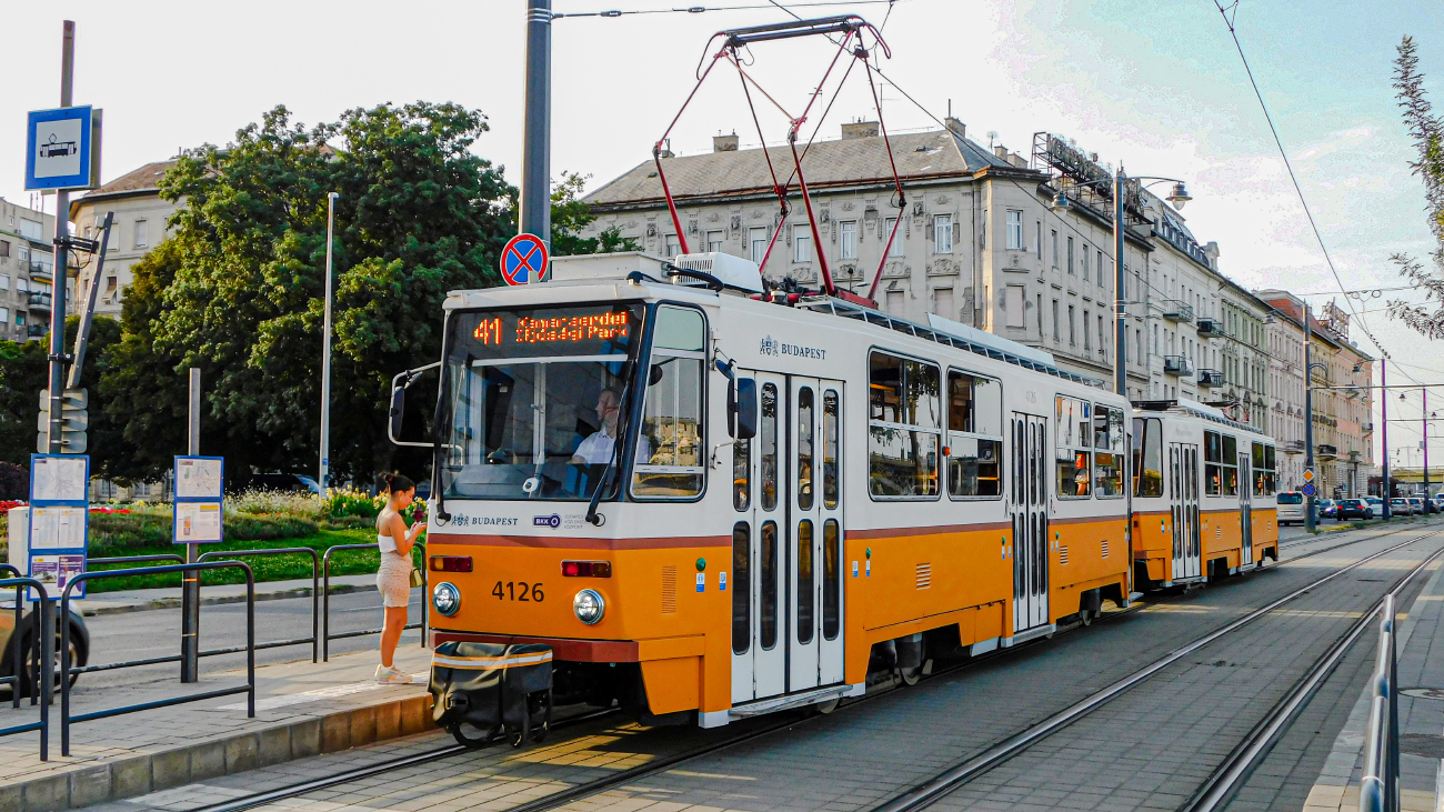 Будапешт, Tatra T5C5K2 № 4126
