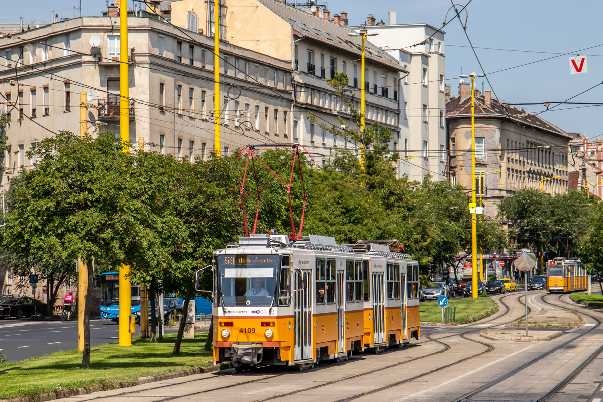 Будапешт, Tatra T5C5K2 № 4109