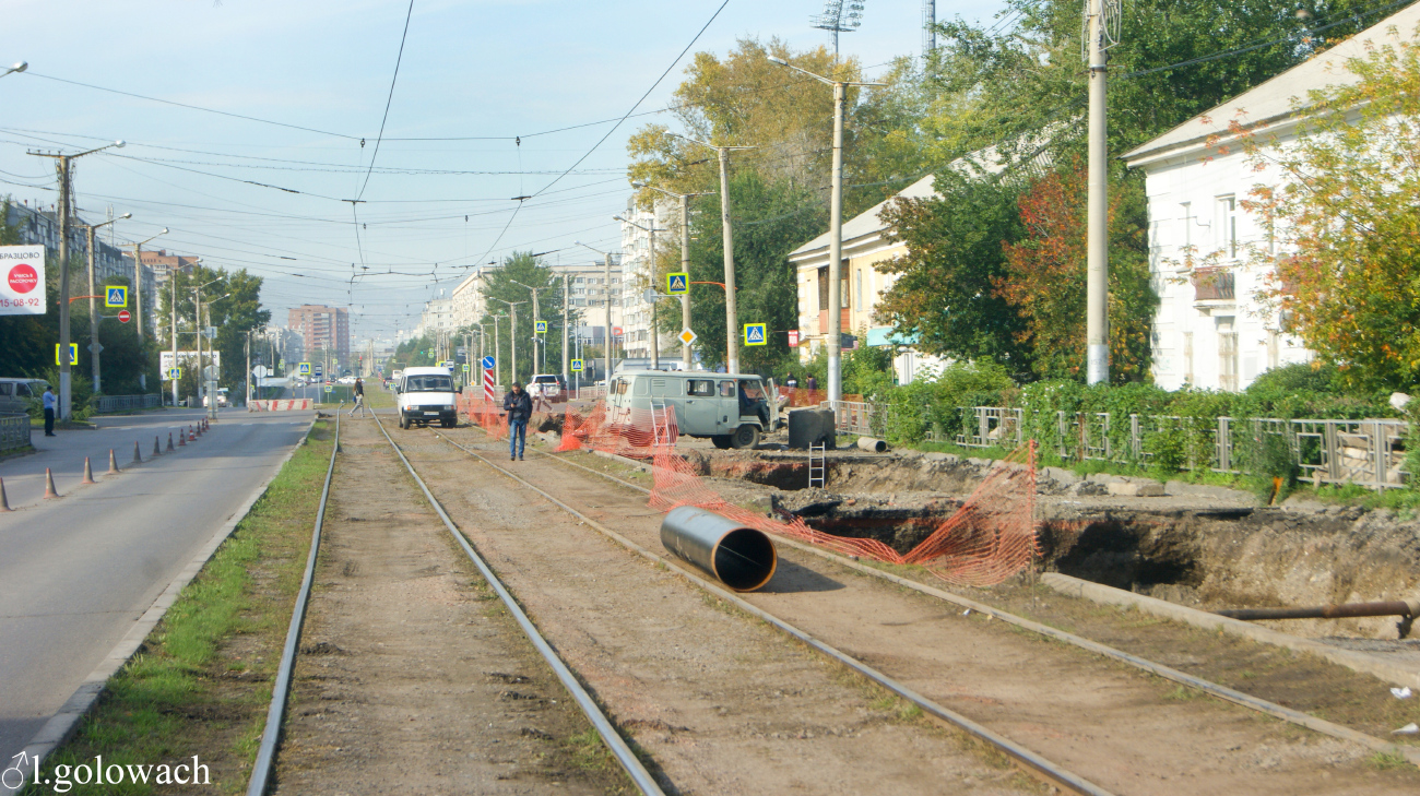 Krasnojarska — Tramway Lines and Infrastructure