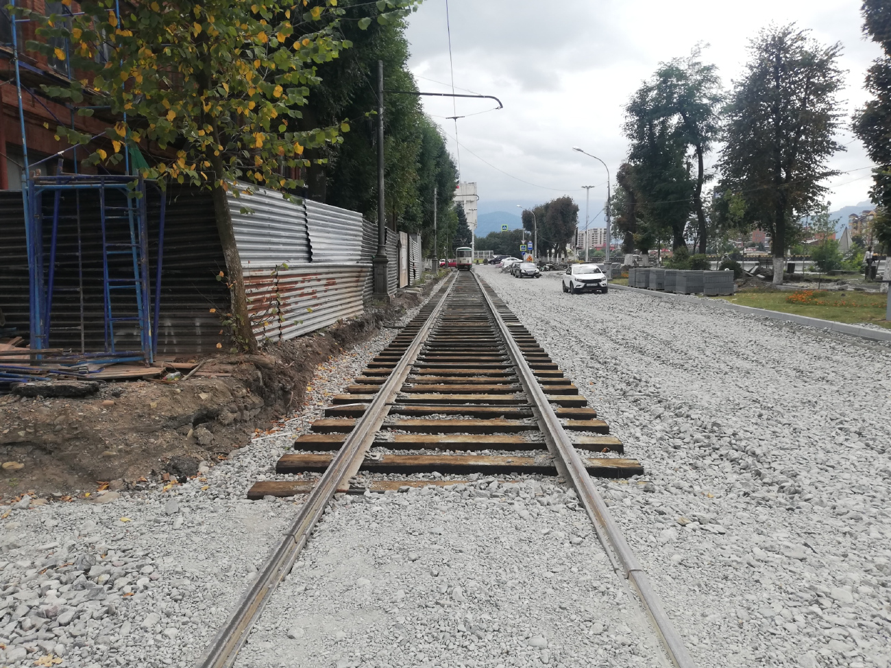 Владикавказ — Строительство, ремонт и реконструкция трамвайных линий