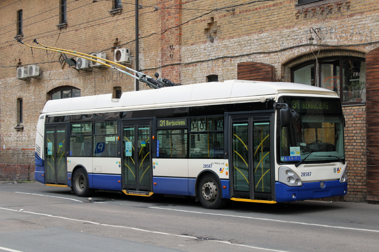 Рига, Škoda 24Tr Irisbus Citelis № 28587