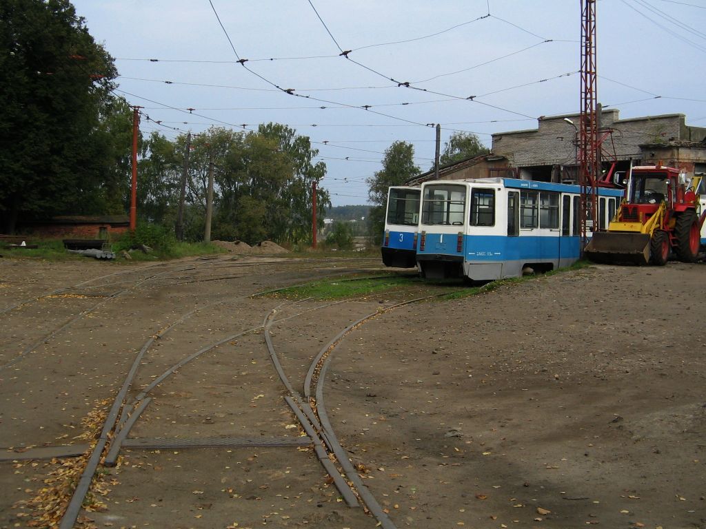 Noginsk, 71-608KM č. 1; Noginsk, 71-608K č. 3; Noginsk — Tram depot