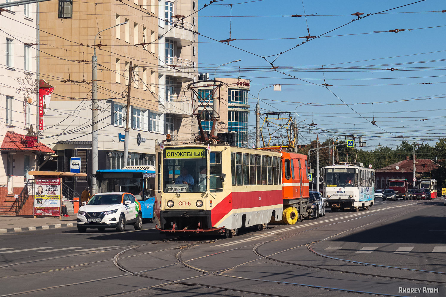 Тула, 71-608К № СП-5; Тула — Выставка трамваев "95 лет на службе городу" 10 сентября 2022 г.