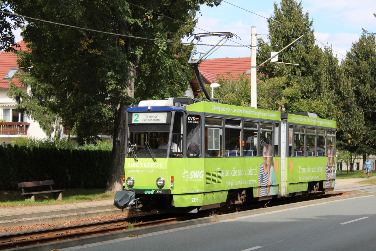 Görlitz, Tatra KT4DC — 2316